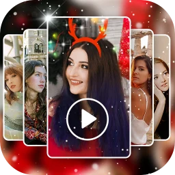 Ícone de Criador de vídeo com música